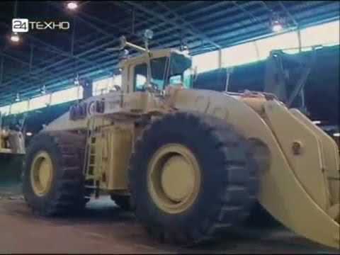 The world's largest front loader   LeTourneau L 2350