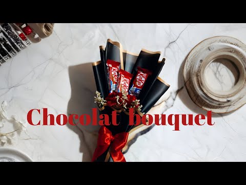 Chocolate Bouquet /Kitkat  /Easy way Gift Idea/