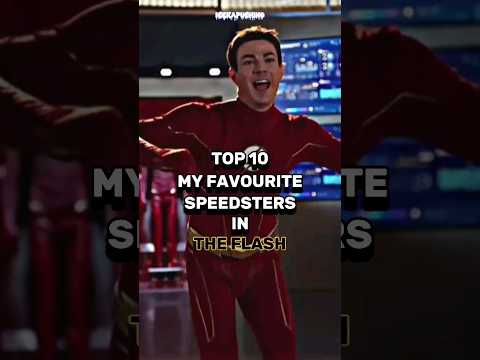 TOP 10 MY FAVOURITE SPEEDSTERS IN THE FLASH⚡ #shorts #trending #viral #dc #flash #youtubeshorts