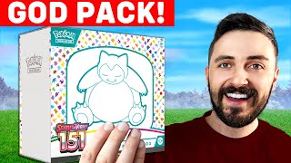 GOD PACK PULLED! Opening Pokemon 151 Packs