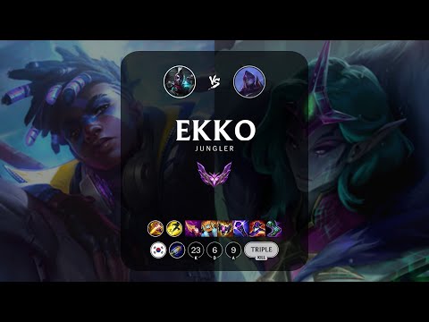 Ekko Jungle vs Bel'Veth - KR Master Patch 12.23