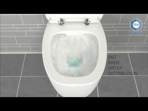 Ideal Standard Connect Air - WC kombi mísa, spodní/zadní odpad, Rimless, bílá E017601