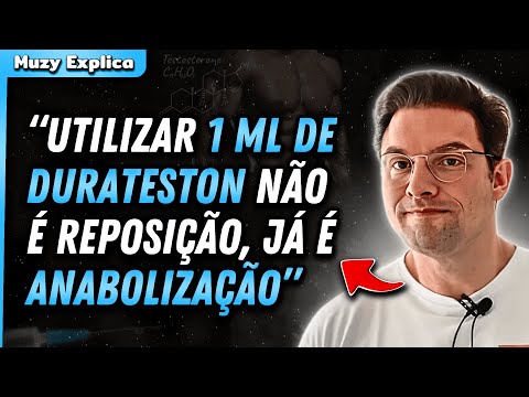 1 mL DURATESTON POR SEMANA: Efeitos Colaterais Como Reposição | Muzy Explica