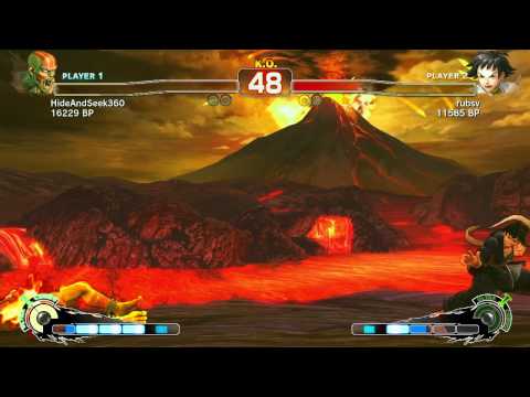 SSF4 Ranked Match Asia: KideAndSeek360 (Dhalsim) VS rubsv (Makoto)