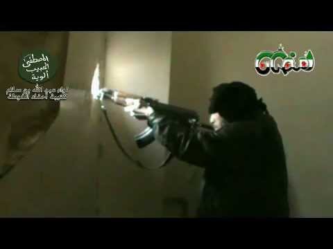 اشتباكات بين كتيبة أحفاد الغوطة وقوات النظام في حي جوبر في مدينة دمشق