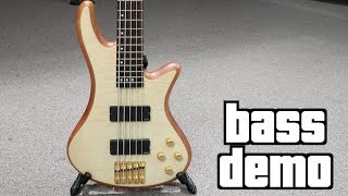 Video thumbnail for Schecter Stiletto Custom 5 Bass Demo by The Bass Channel