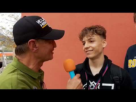 intervista con il capitano del  Lugano  Tigers n14 Orsenico Lorenzo  dopo la vittoria contro  R P M