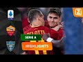 DOELPUNT ZORGT VOOR EEN BLESSURE! ?? | Roma vs Lecce | Serie A 2022/23 | Samenvatting