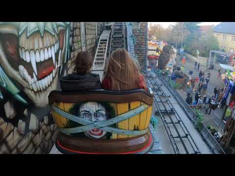 Spuk der Geistercoaster - Sipkema/Lutjens (Onride) Video Allerheiligenkirmes Soest 2022