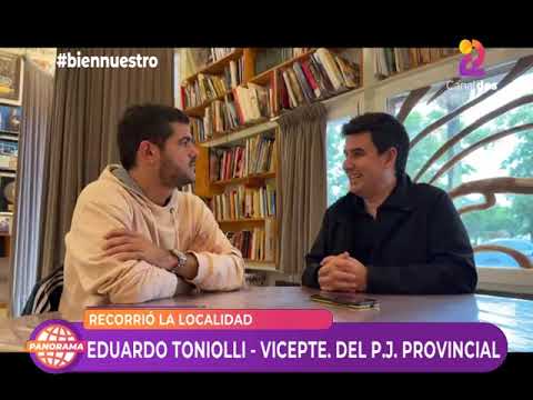 PROGRAMA 22 - 21/04/2026 - Eduardo Toniolli visitó Cañada Rosquín:entrevista completa en "Panorama".