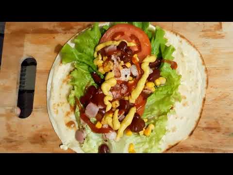 HOW TO MAKE PIADINA 🌮 // Receta Shqip // Piadina Pikante #italianrecipe #tasty #cooking #albania