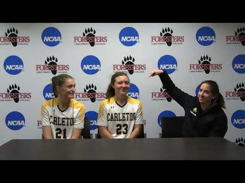 Carleton College Women's Soccer Postgame Press Conference