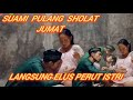 Suami Pulang Sholat Jumat Langsung Elus Perut Istri