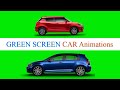 Car Green Screen Animations Chroma Key