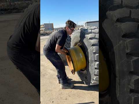 I Changed 4 Huge Loader Tires!