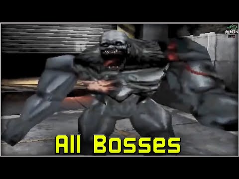 Resident Evil Survivor - All bosses