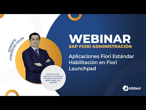 Fiori - Aplicaciones Fiori Estándar - Habilitación en Fiori Launchpad