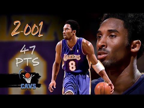 Kobe Bryant’s Rare 2000-01 Eruption in Cleveland, 47 Pts Without Shaq | Full Highlights