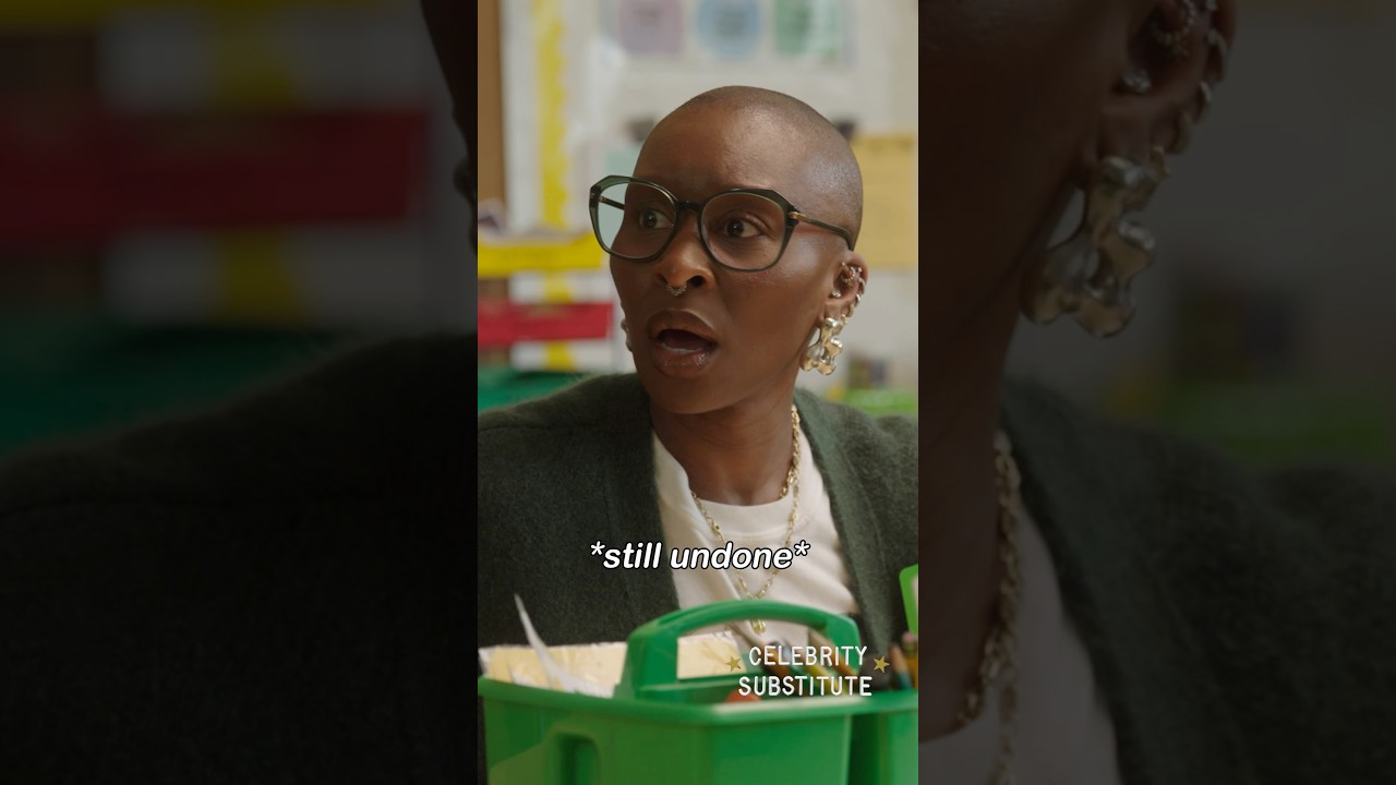 Someone get this girl to France! 🇫🇷 #CelebritySubstitute #cynthiaerivo #wickedmovie #kids #comedy