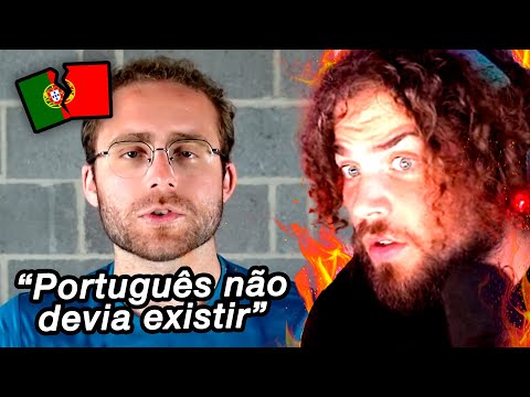 Ele é o maior HATER da Língua Portuguesa...