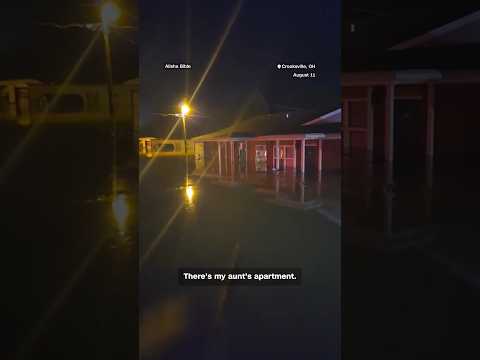 Ohio town flooded
