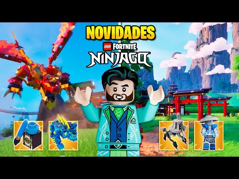 All the news from the LEGO Fortnite Odyssey Ninjago Rise of the Ninja update.