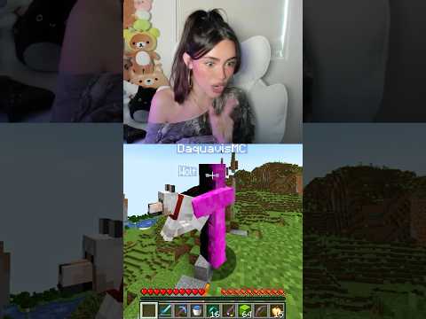 ⁠@MadisonBeer Minecraft moment