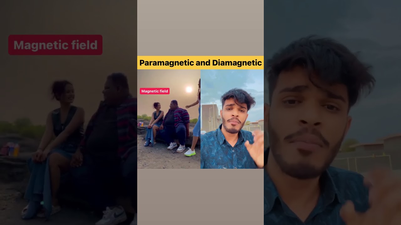 Paramagnetic and Diamagnetic #chemistry #science #neet #jee