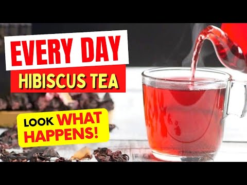 HIBISCUS TEA EVERY DAY – See What HAPPENS to You! (USE IT LIKE THIS)