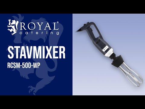 video - Stavmixer - 500 W - med visp