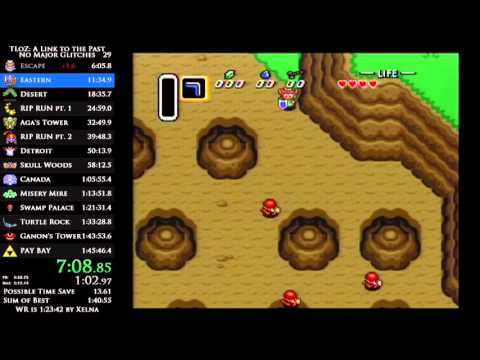 Link to the Past Speedrun in 1:42:46