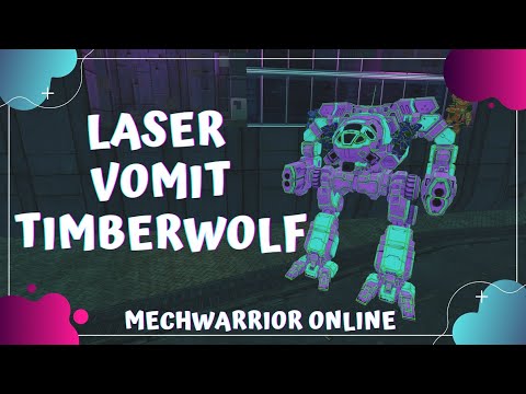 Laser Vomit Timberwolf - MechWarrior Online