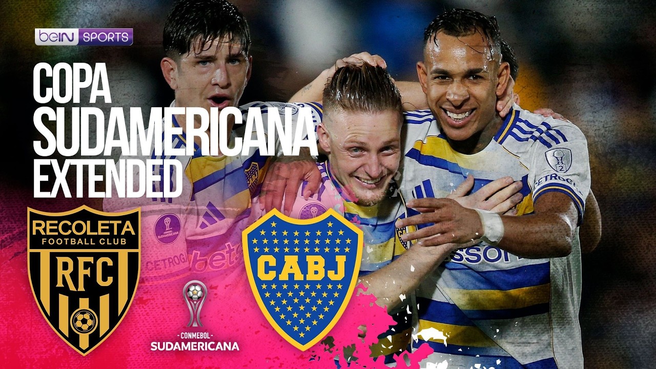 Recoleta vs Boca Juniors | EXTENDED HIGHLIGHTS Copa Sudamericana | 08/18/2026 | beIN SPORTS USA