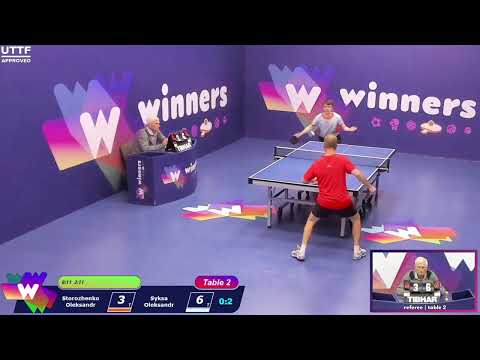 Winners League  27.08.21 Storozhenko Oleksandr - Syksa Oleksandr 11:00