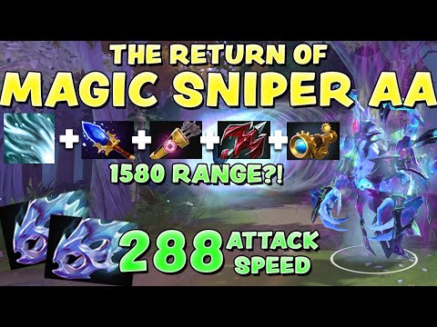 MAGIC SNIPER AA IS BACK! MACHINE GUN BUILD