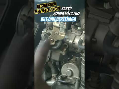 Cara nyetel angin karbu megapro part 1#shorts