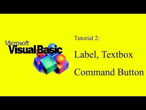 Visual Basic 6 0 Tutorial 2 Label Textbox And Command