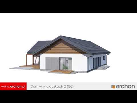 Dom w widliczkach 2 (G2) - Efektowna parterówka I ARCHON+ Projekty Domów
