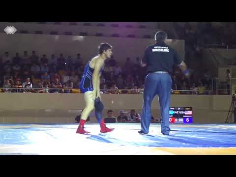 Joey Lavallee vs KAZ pt 1 Central Asia Cup