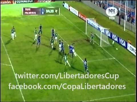 Gol de Tigre ante Palmeiras (Peñalba al m93)