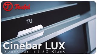 Teufel Cinebar LUX | beste Soundbar? | vs. Cinebar Ultima im Klangvergleich | 2020