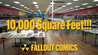 FALLOUT COMICS FULL TOUR | Largest Comic Book Store in Florida!!!