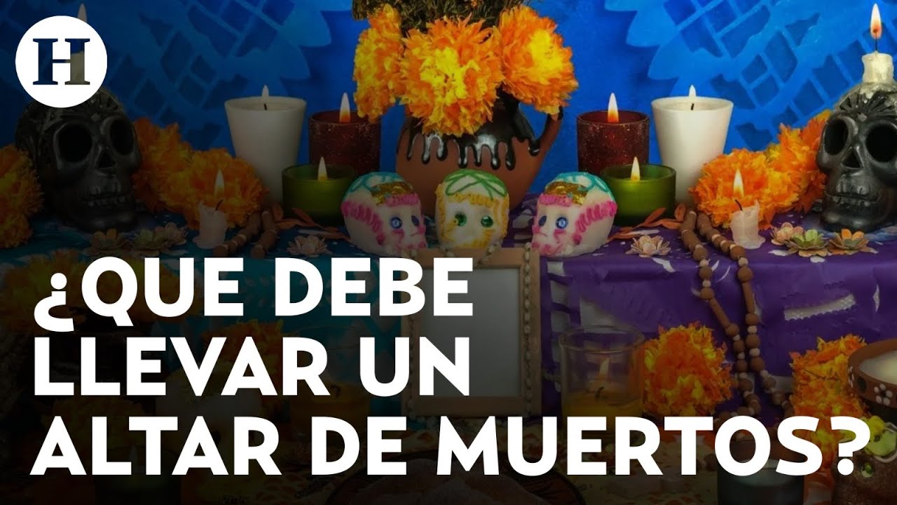 Estos son los elementos que no pueden faltar en tu ofrenda del Día de Muertos