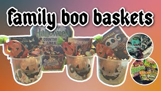 Halloween Boo Baskets for the Whole Family 👻🕸️