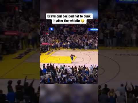 Draymond Green's antics 😅