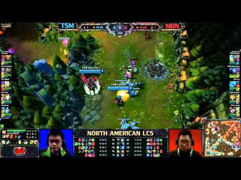 League of Legends NA LCS 2013 TSM vs MrN