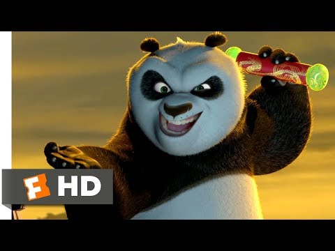Kung Fu Panda (2008) - Fight for the Dragon Scroll Scene (9/10) | Movieclips