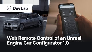Chauncey for Unreal Engine: Web Remote Control of the Car Customization System from UE4Arch