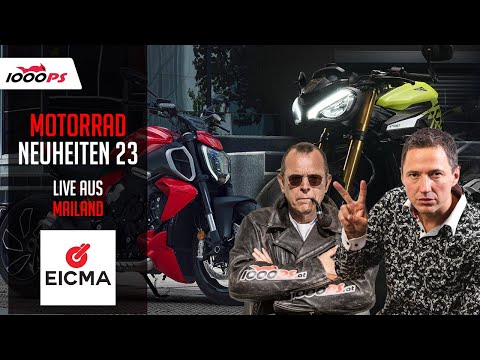 LIVE von der EICMA 2022 - Motorrad Neuheiten 2023 und andere Highlights!