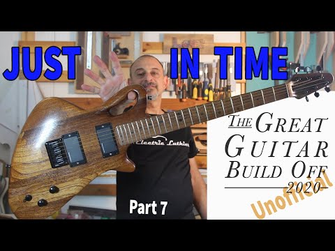 My Original Design for the Great Guitar Build Off - Unofficial Part 7
